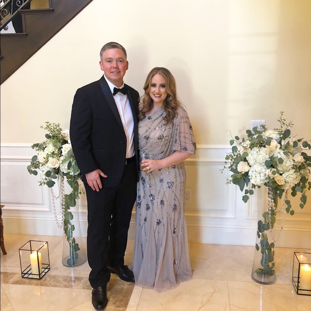 Adrianna papell sequin dress